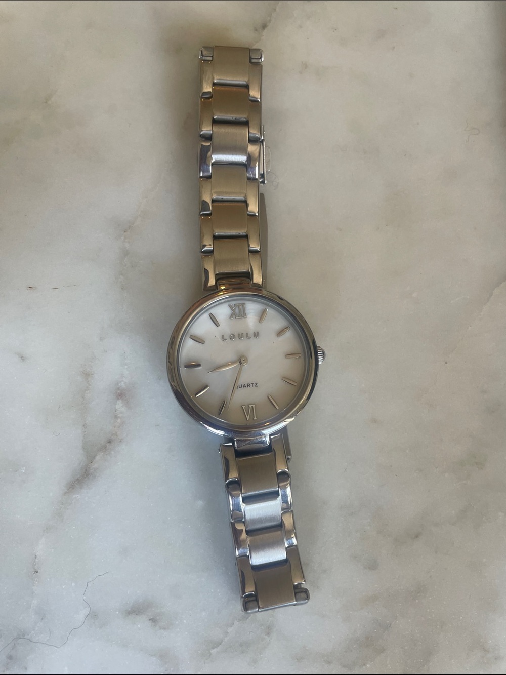 Men’s Silver stainless steel watch